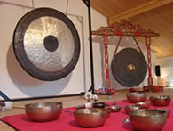 Gong sound medidation